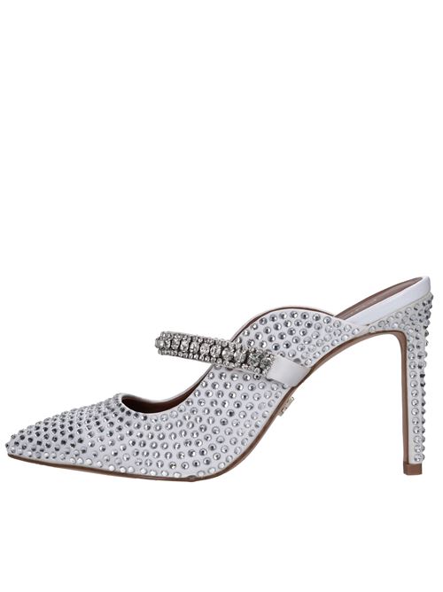 Satin and rhinestone sabot KURT GEIGER | DUKE CRYSTALBIANCO